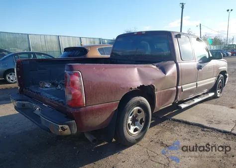 2003 Chevrolet Silverado 1500 Ls из США, поврежденный, VIN 2GCEC19T631288034